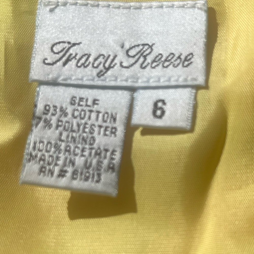 Tracy Reese Vibrant Orange and Yellow Midi Dress Size 6 - Picture 6 of 8